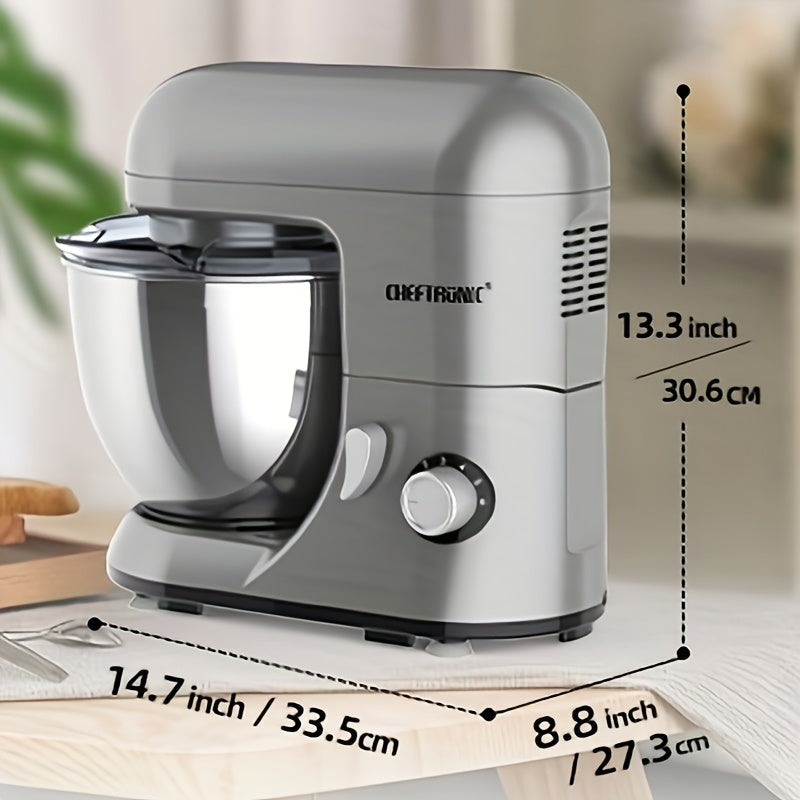 5L Electric Stand Mixer 1300W Tilt-Head Kitchen Appliance with Dough Hook Whisk