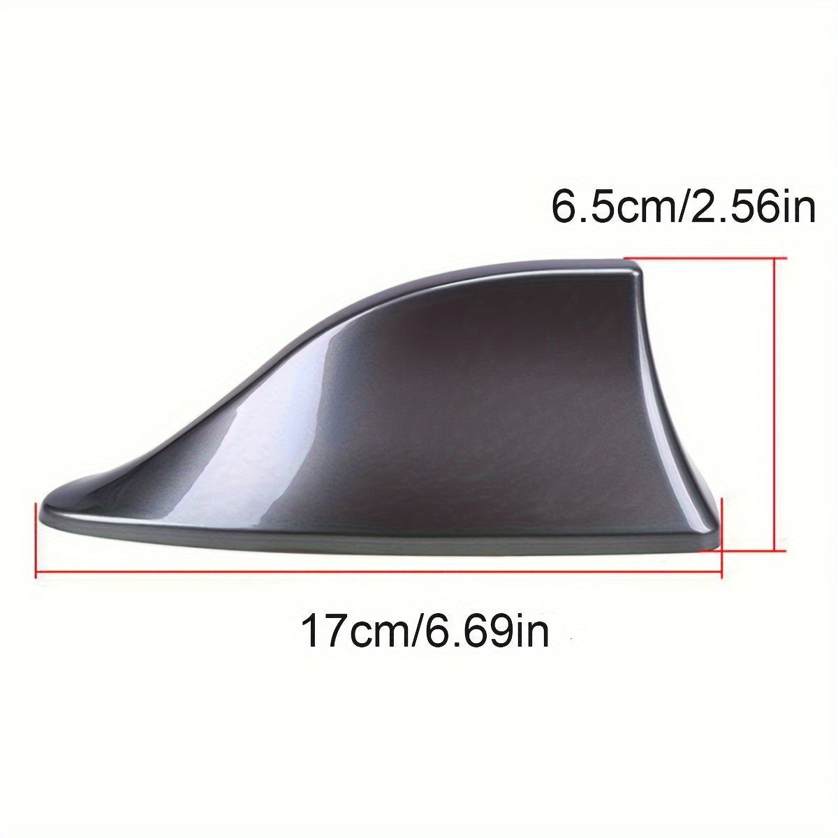Universal Avtomobil Shark Fin Antenasi Tomi Signal Aerial Auto Radio Tizimi uchun