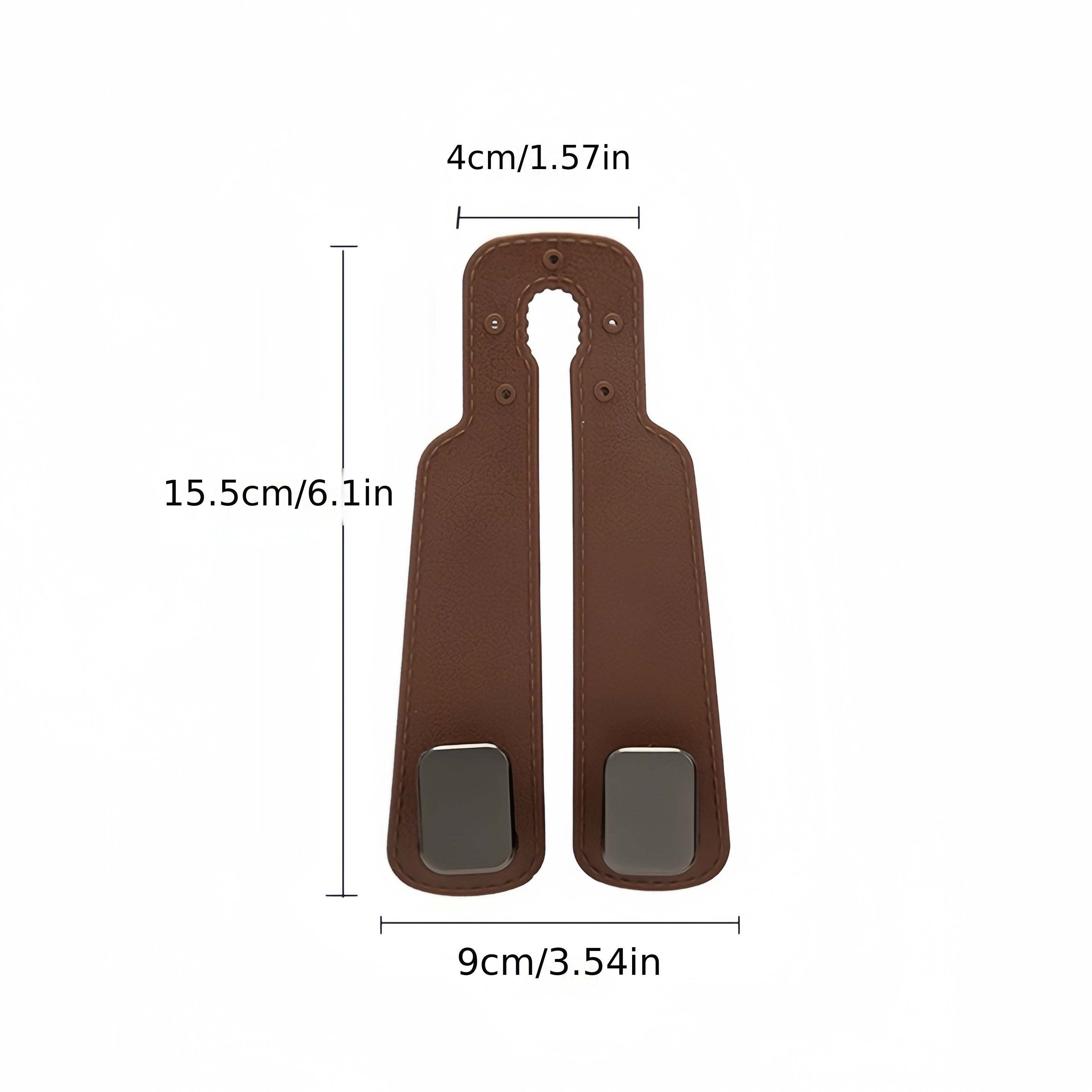 Soporte para teléfono en respaldo de asiento de coche con gancho anticaída, accesorio para el interior del coche