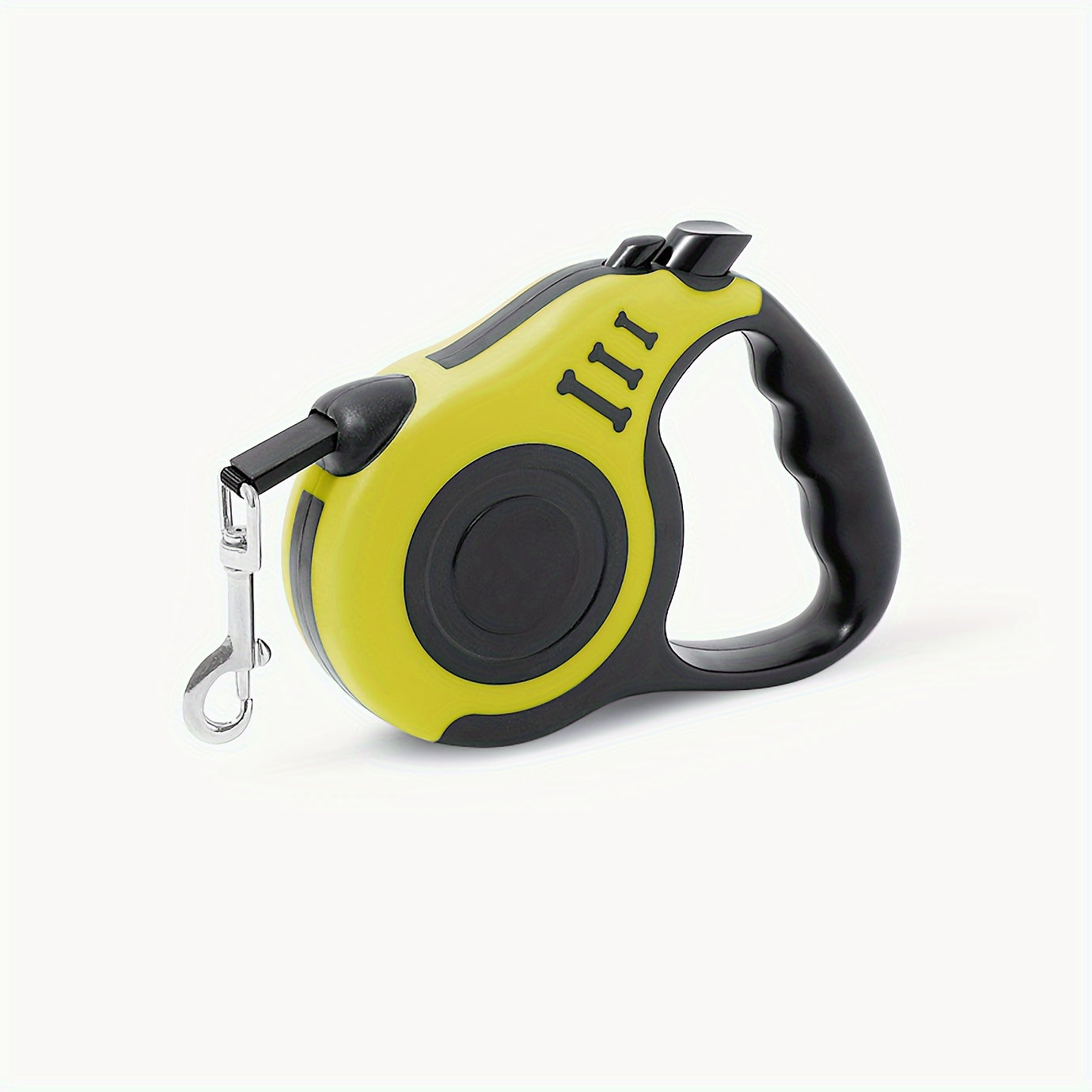 Retractable Dog Leash 10 Feet for Small to Large Dogs Blue and Black with Bone Handle