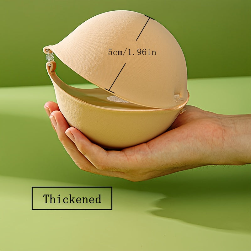 Women's Silicone Adhesive Bra Seamless Push-Up Lift Opaque Knit Fabric