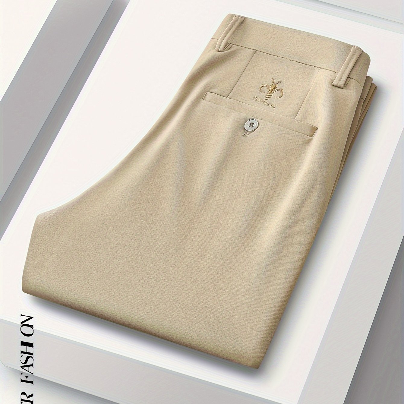 Pantalones de traje con estampado animal para hombre, poliéster elástico, formal, fiesta, boda, exterior, con bolsillos