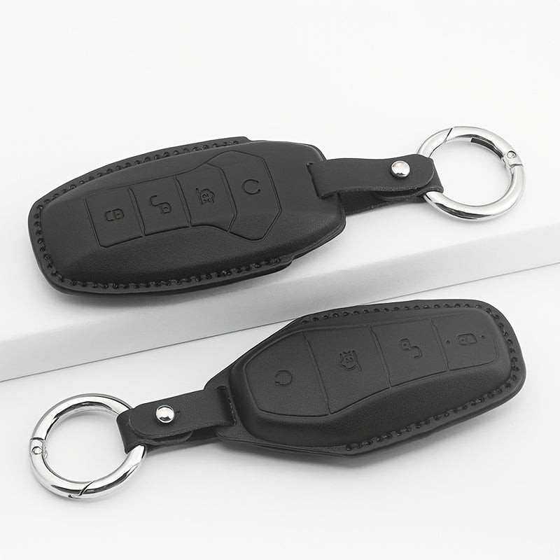 PU Leather Key Case for 25 Car Models Compatible with D9 Z9 Seagull