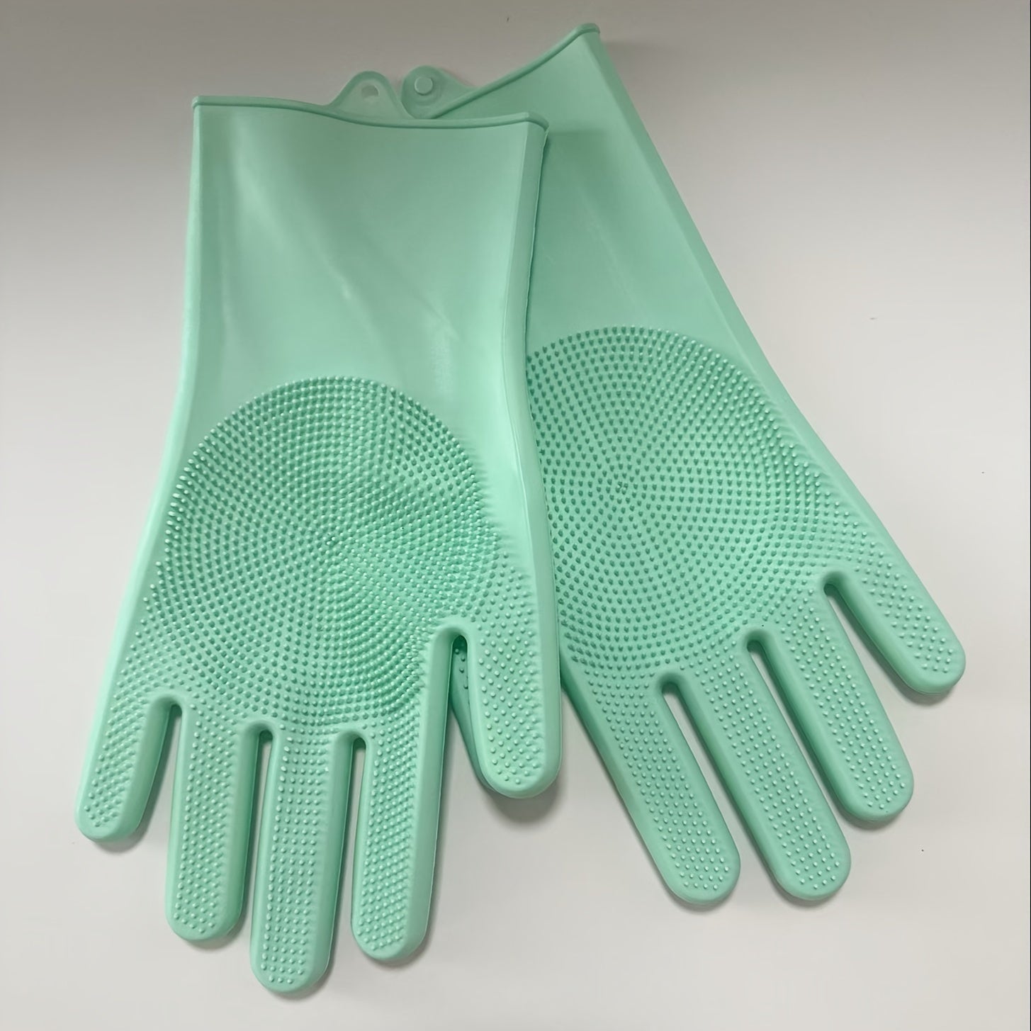 Silicone Pet Bathing Gloves Waterproof Tear-Resistant for Grooming and Shedding