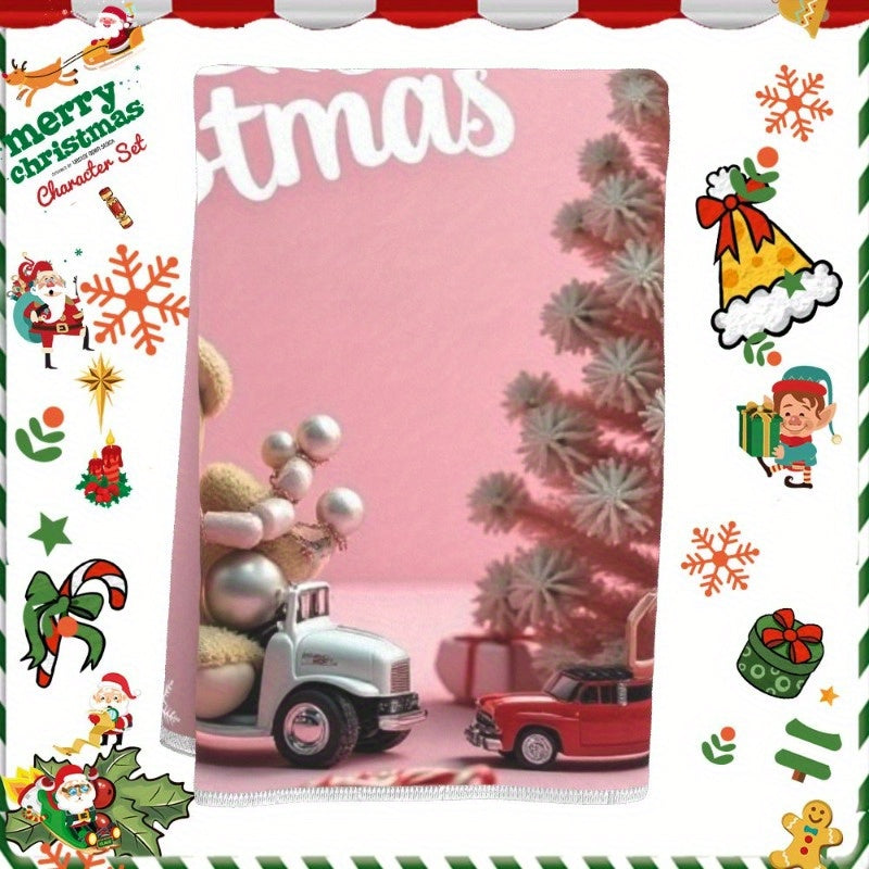 Christmas Tree Kitchen Towels Tea Towels 18x66cm Holiday Decor