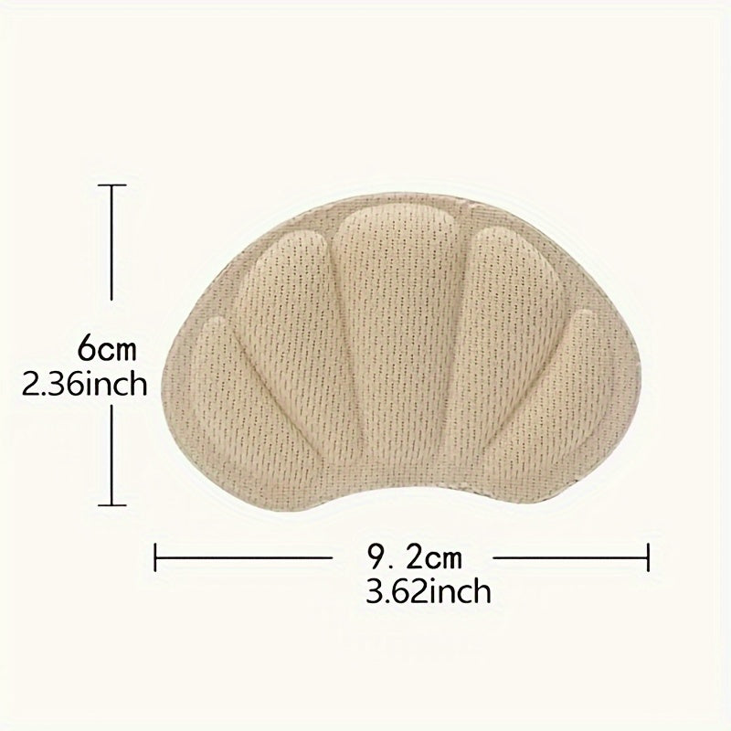Unisex Heel Cushion Pads Self-Adhesive Sponge Inserts for Blister Prevention