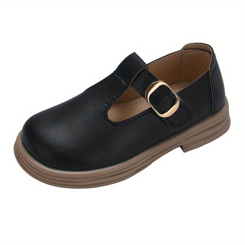 Girls Mary Jane Shoes with Non-Slip Sole for Indoor and Outdoor Wear in Spring and Autumn