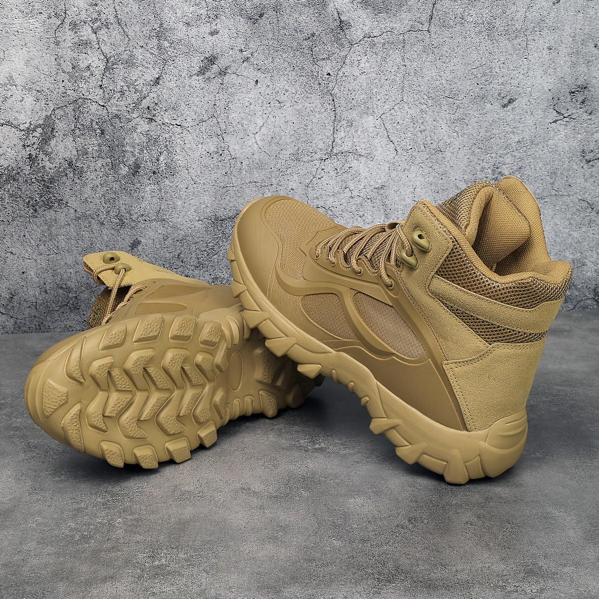 Women's Autumn Winter Tactical Boots Lightweight Comfortable Round Toe