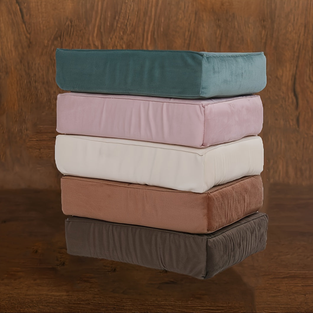 Rasmga olish uchun oddiy rangdagi fotosurat yostiqchasi, fotosuratlar uchun ajoyib aksessuarlar, pozalar uchun o'rindiq, Rojdestvo, Halloween, Shukrona kuni, Sevgi kuni va Pasxa uchun mukammal sovg'alar.