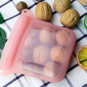 Leak-Proof Food-Grade Silicone Storage Bag for Microwave and Refrigerator