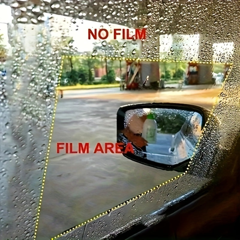 Waterproof Transparent Rain and Fog Car Rearview Mirror Film Set for Cars