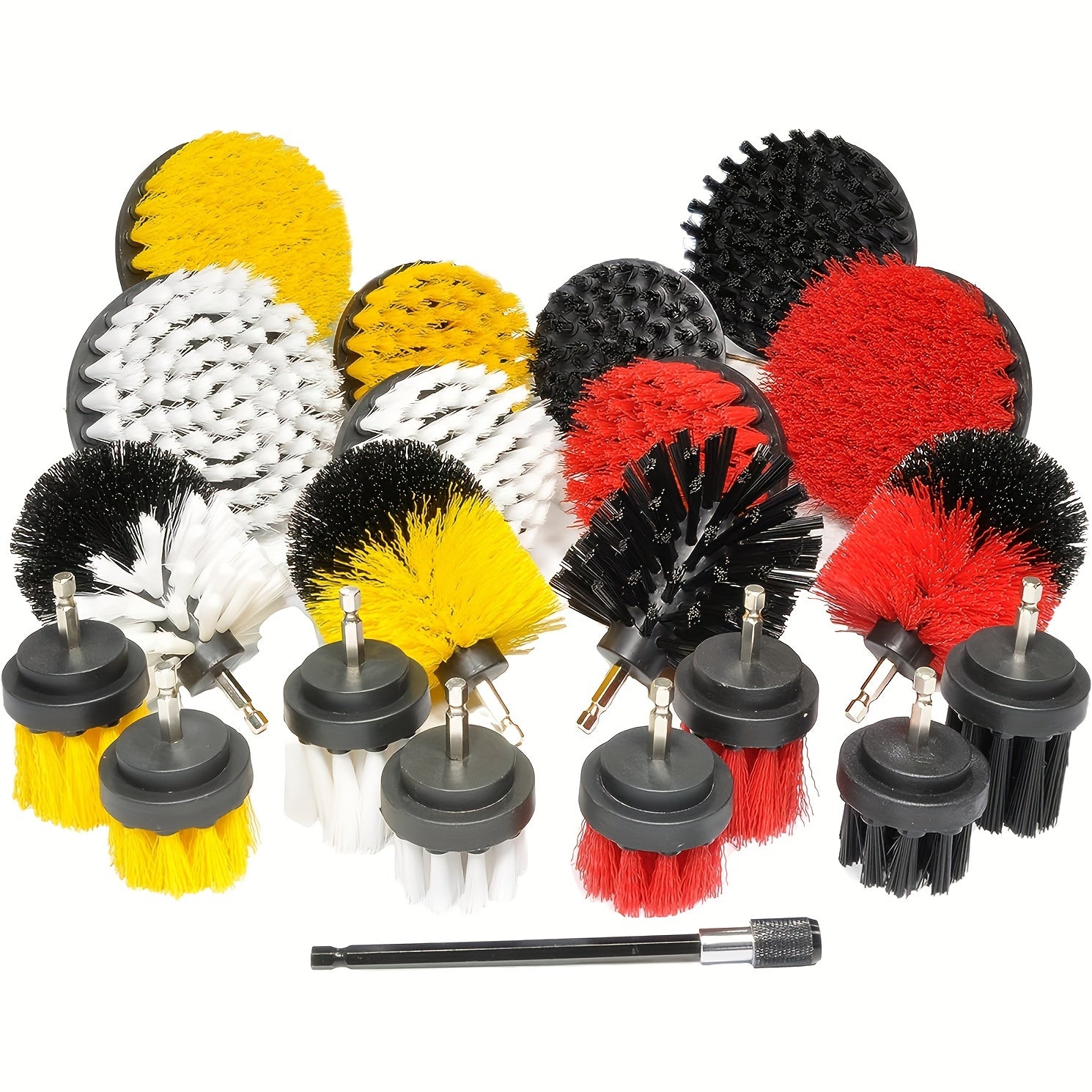 Drill Brush Set for Power Scrubbing, 3/7/11/20/21/31 Pcs, Multi-Purpose