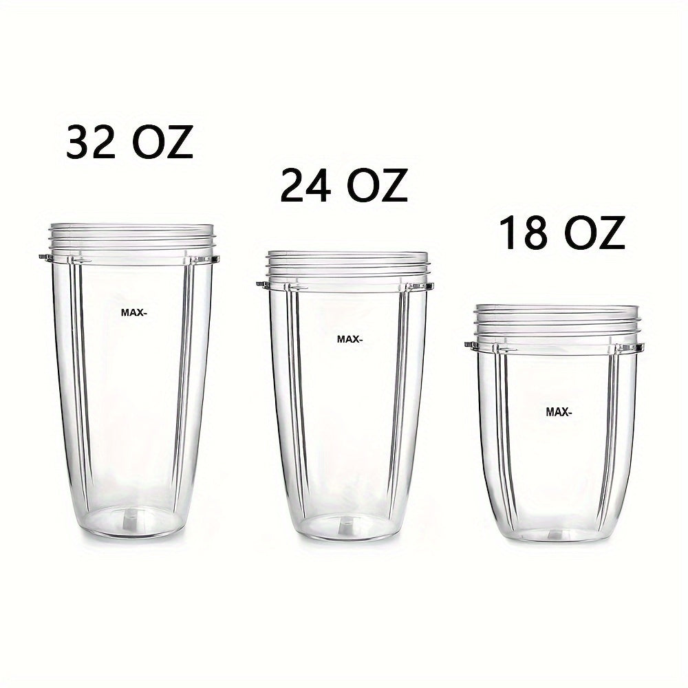 Taza mezcladora de reemplazo de 18oz, 24oz y 32oz para licuadoras de 600W y 900W