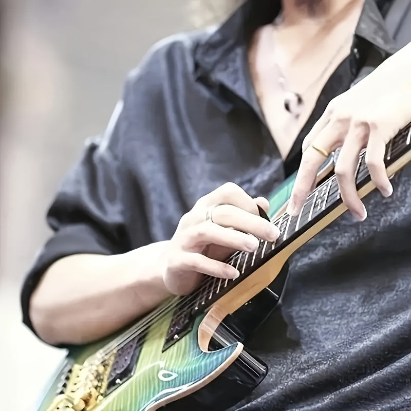 Cuerdas de guitarra eléctrica de acero niquelado recubierto, tono brillante, conjunto de 6