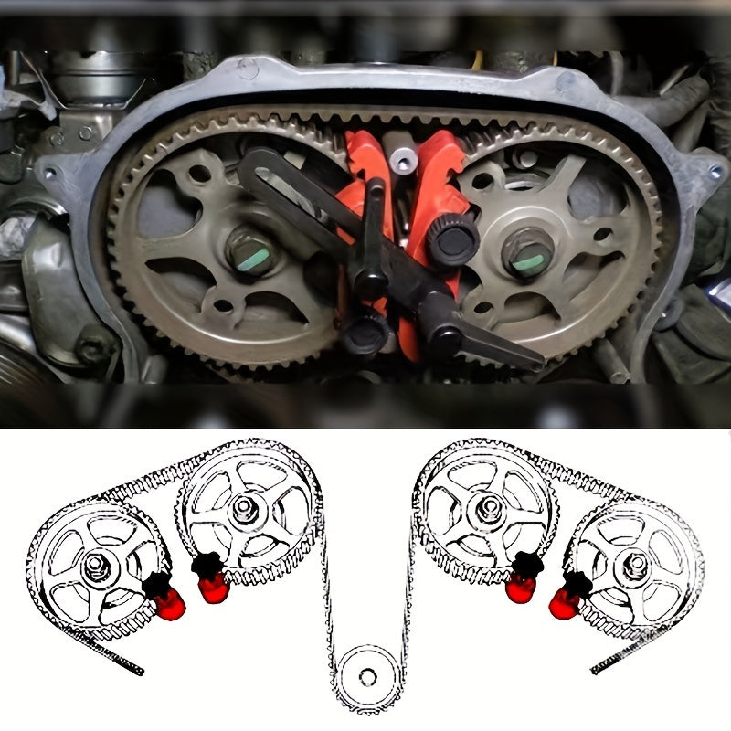 Универсальный инструмент для блокировки распредвала при замене ремня ГРМ автомобиля
