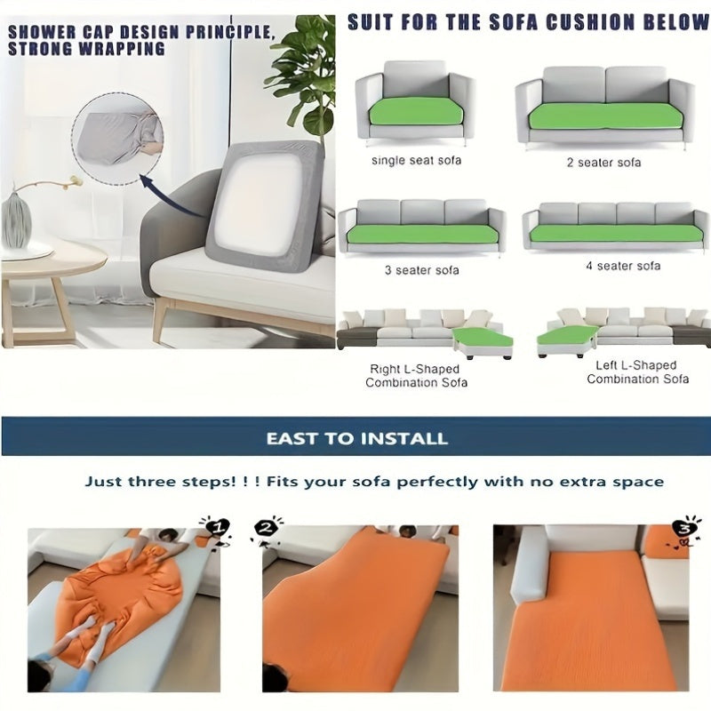 Boho Elastic Sofa Cover Pet-Friendly Machine Washable Fits Various Sizes