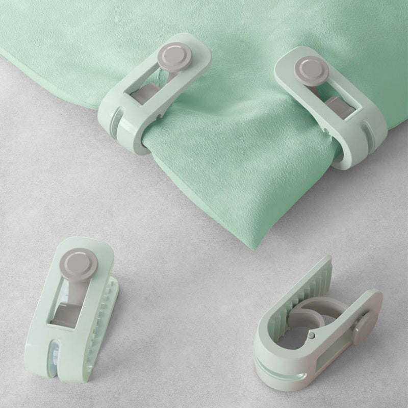 4-Pack Duvet Clips Non-Slip Quilt Fasteners Corner Holders for Bedding