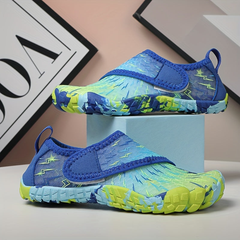 Boys Girls Breathable Quick-Dry Water Shoes for Summer Beach Pool Activities