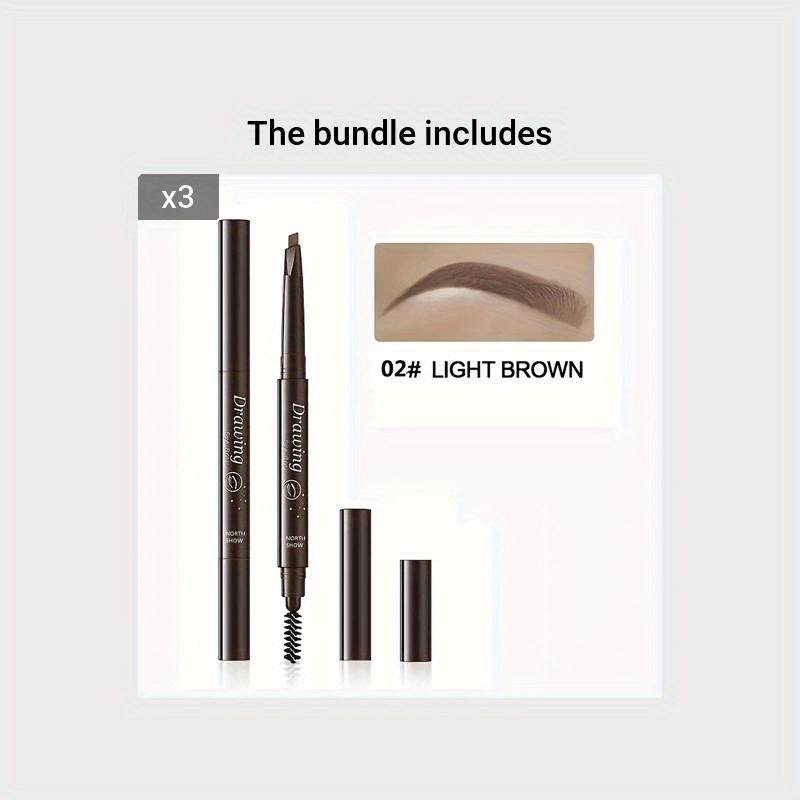 Женский карандаш для бровей и тинт водостойкий, стойкий к смазыванию