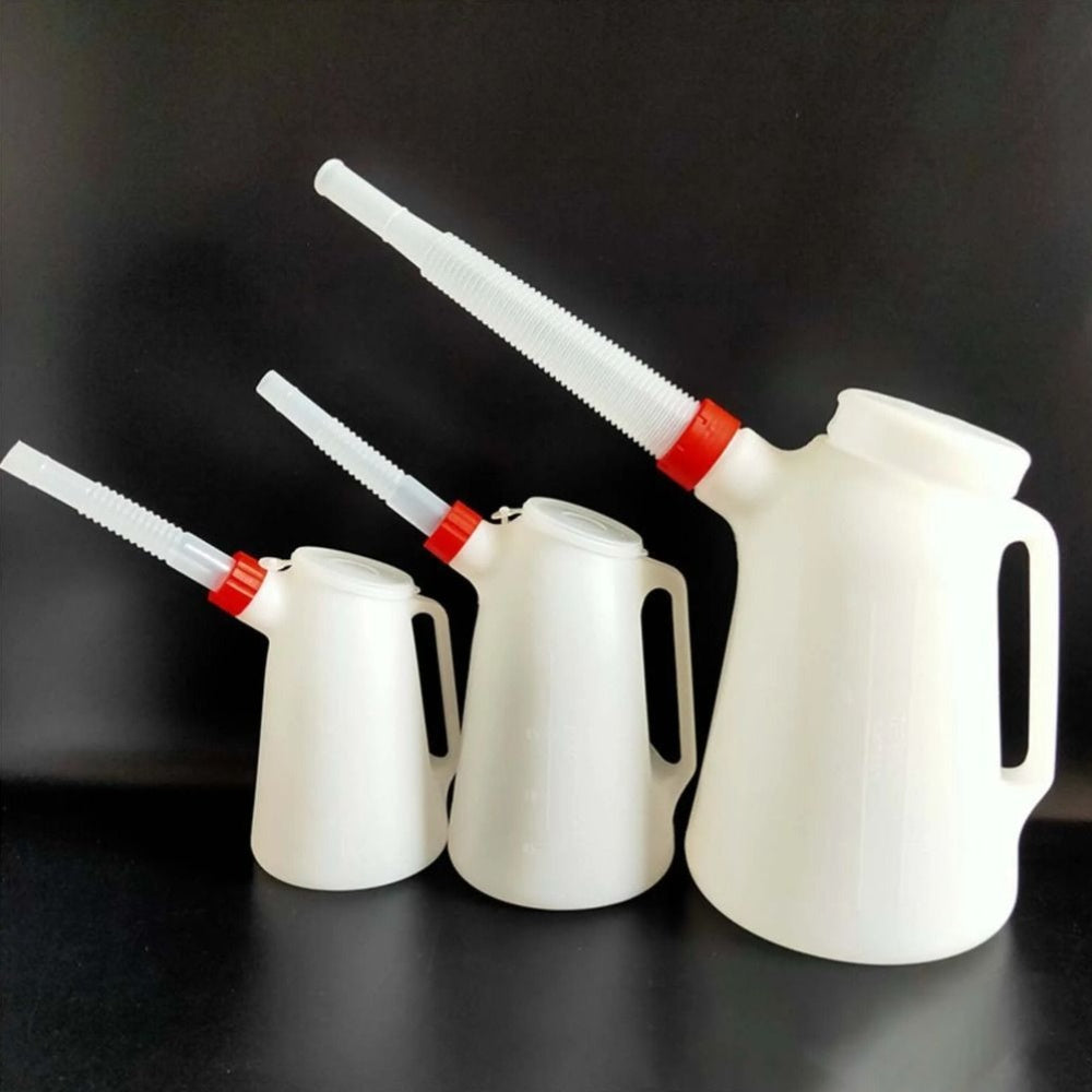 Universal Oil Measuring Jug 1.2-5L with Pouring Spout for Cars and Motorcycles