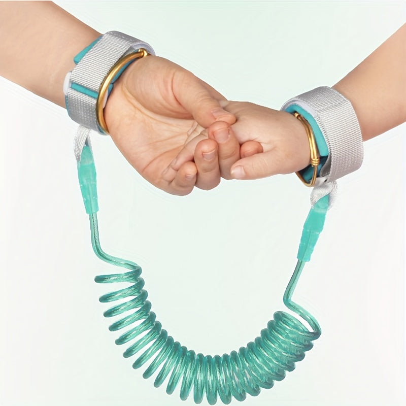 Blue Safety Bracelet Leash for Kids, Adjustable, Perfect for Gifts