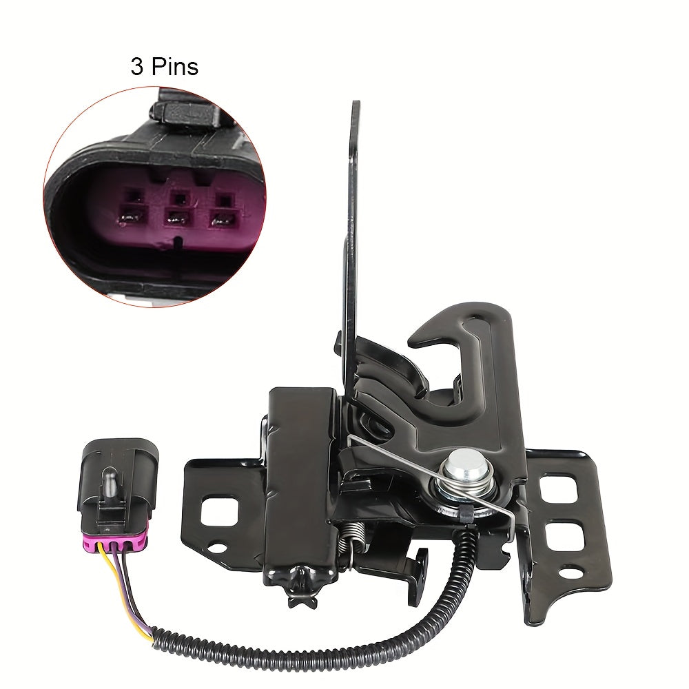 Front Hood Latch Lock Assembly for SUVs with Sensor Compatible
