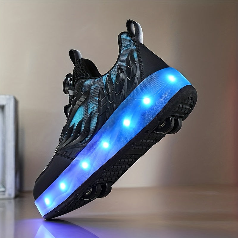 Tashqi foydalanish uchun aylanuvchi tokali moda rolikli poyabzal.