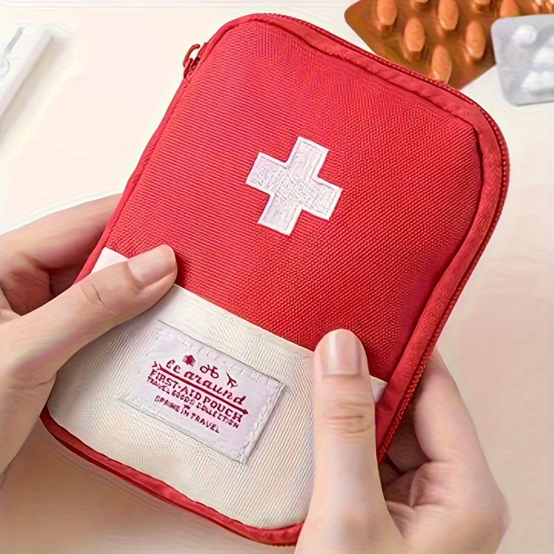 Portable Medicine Organizer Bags for Travel, Emergency, and Gift Use