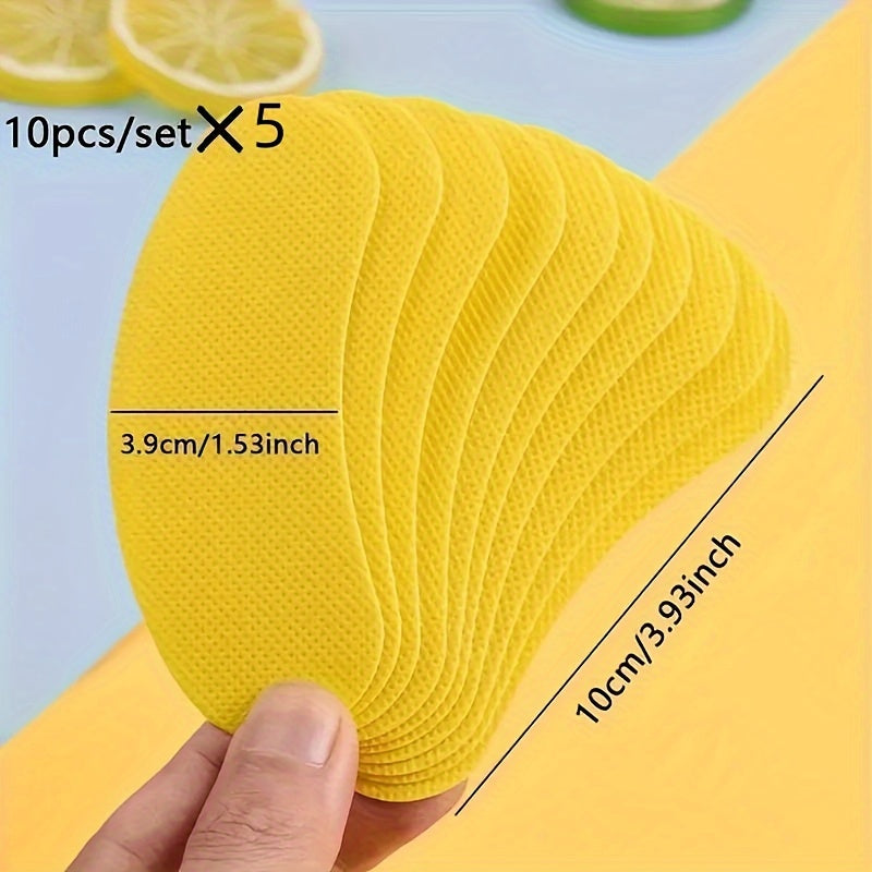 Unisex Breathable Shoe Insoles Stickers Sweat-Absorbent Odor Control