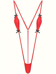 Women's Seductive Bodycon Lingerie Set with Lace Details