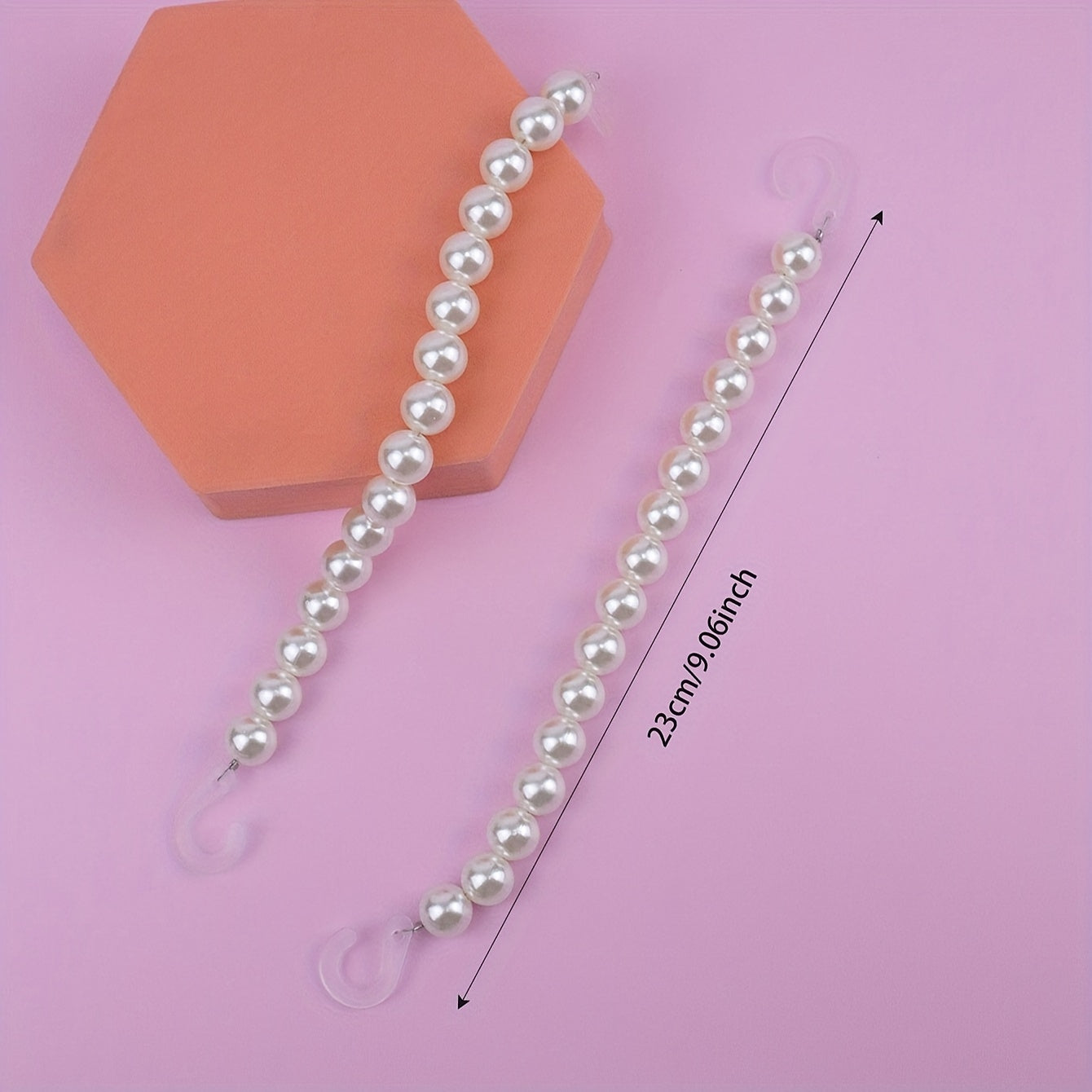 Unisex PVC Detachable Shoe Chains Clogs Accessories for Vacation Style