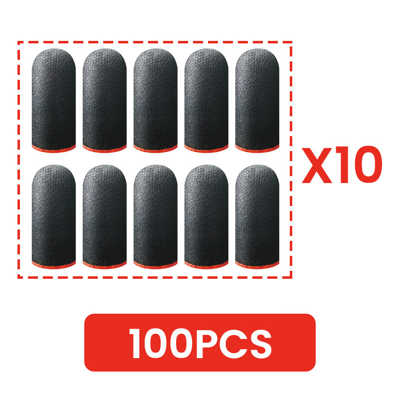 20 Finger Cover Gaming Controller Gloves for PUBG Sweat-Proof Non-Scratch Touch Screen Thumb Sleeves