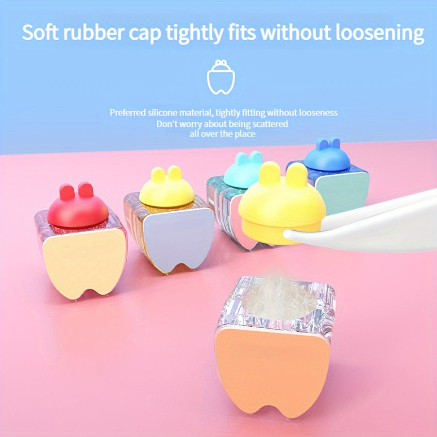 Kids Tooth Keepsake Box Bunny Shape ABS Resin Memory Storage for Children