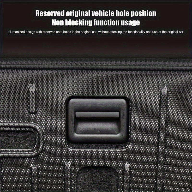 All-Weather TPE Car Rear Seat Back Protector for Second Row