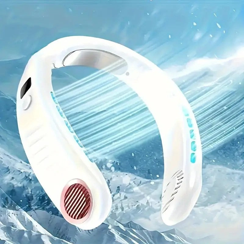 Mini USB Portable Air Circulator Fan with Hot Cold Air Adjustable Speed Silent Operation for Travel Home Outdoor