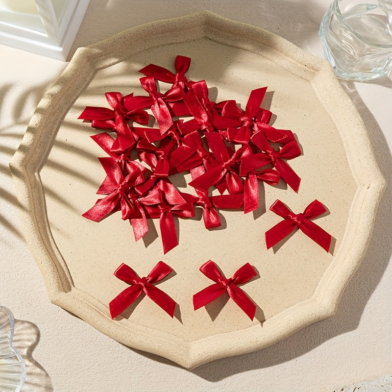 30 piezas de cinta de tela para envolver regalos, manualidades, decoraciones navideñas