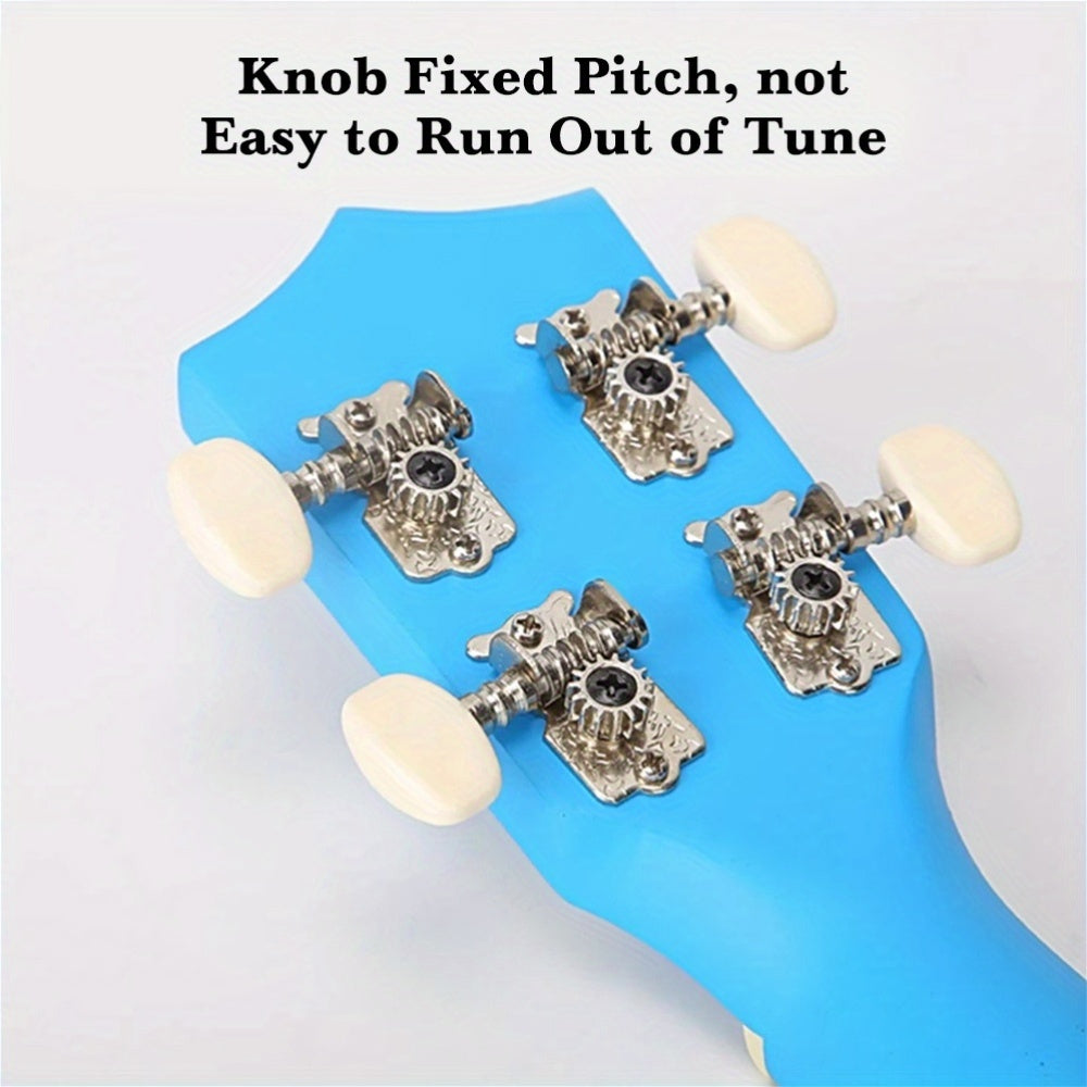 Adult Beginner Ukulele 53.34cm Hawaiian Style Four-String Musical Instrument in Multiple Colors