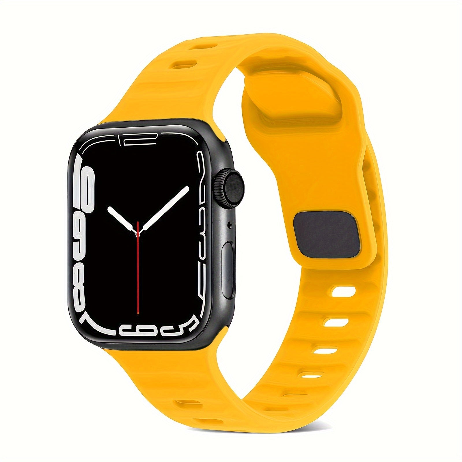 Silicone Sport Bands for Apple Watch Compatible with Series 38mm 40mm 41mm 42mm 44mm 45mm 49mm