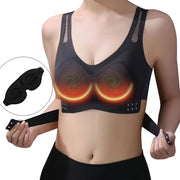 Qayta zaryadlanadigan elektr ko'krak massaj qiluvchi brassier, issiqlik, USB zaryadlash, orqa qo'llab-quvvatlash va dam olish va yaxshiroq uyqu uchun ko'z maskasi bilan - uning uchun mukammal 14-fevral sovg'asi.