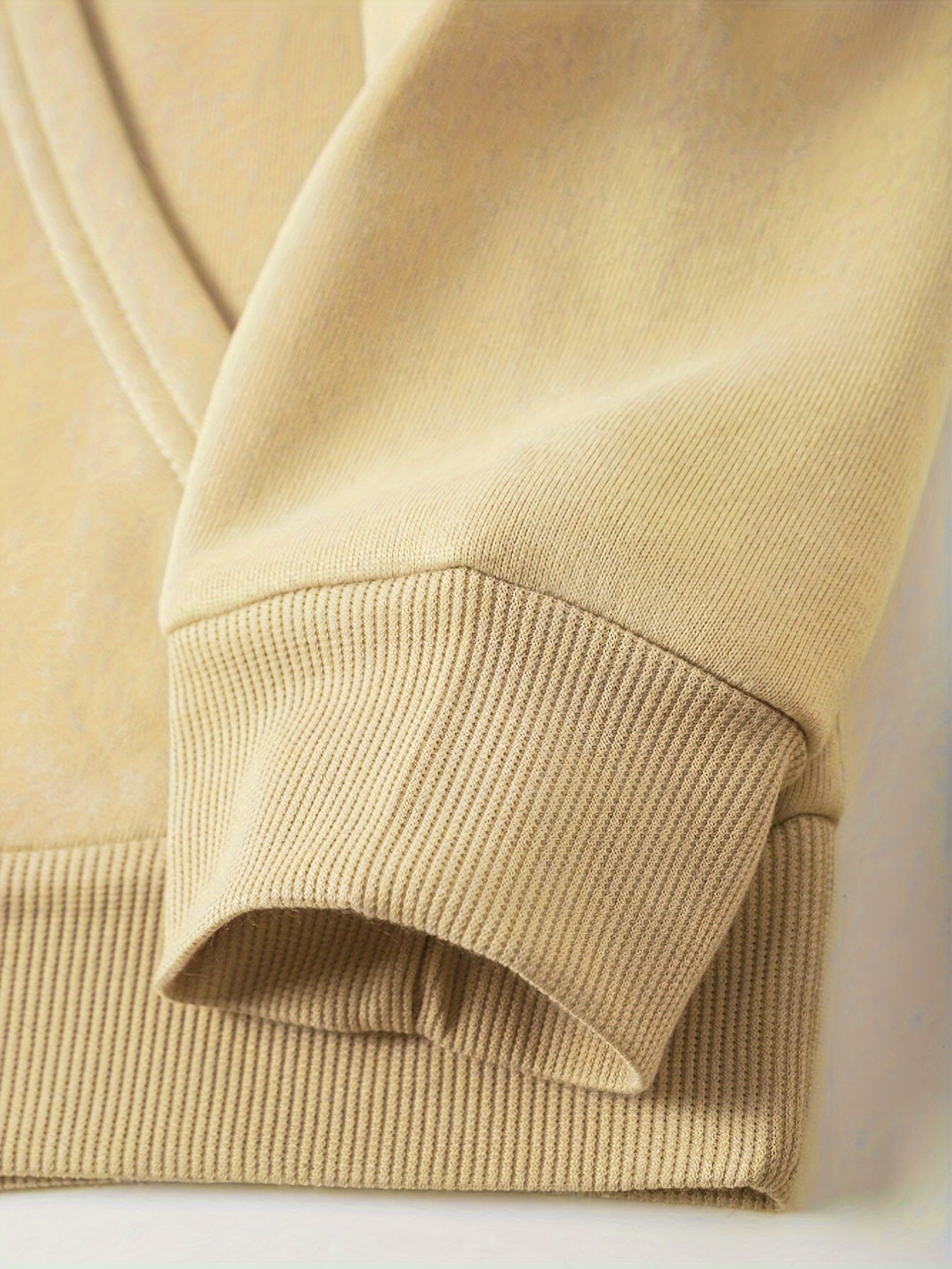 Men's Long Sleeve Hoodie Casual Solid Color Polyester Regular Fit for Autumn Spring Winter Plus Size