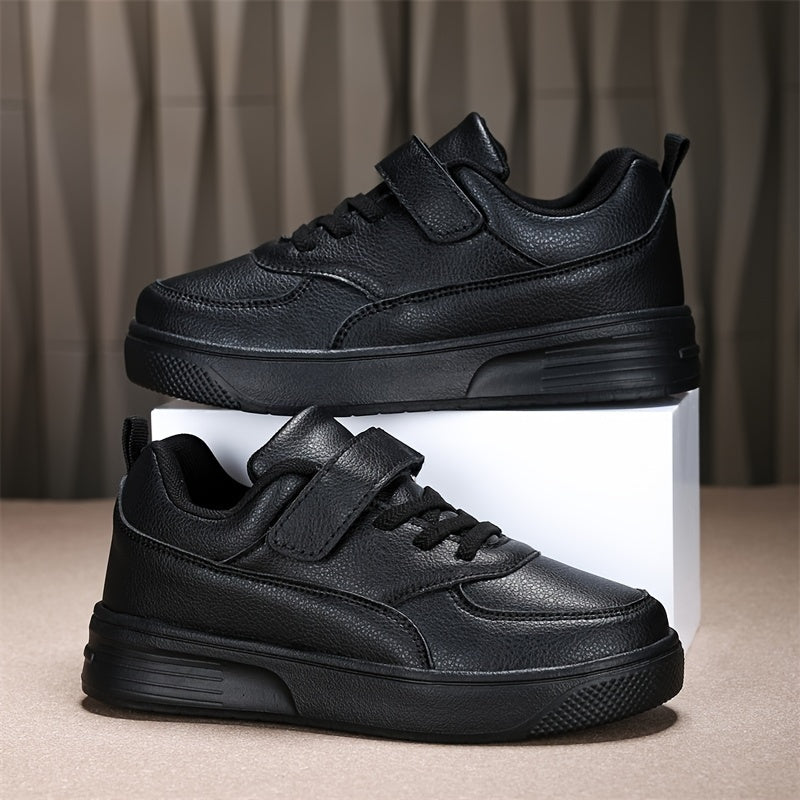 Girls' All-Season Casual Sports Sneakers with Microfiber Leather and EVA Sole