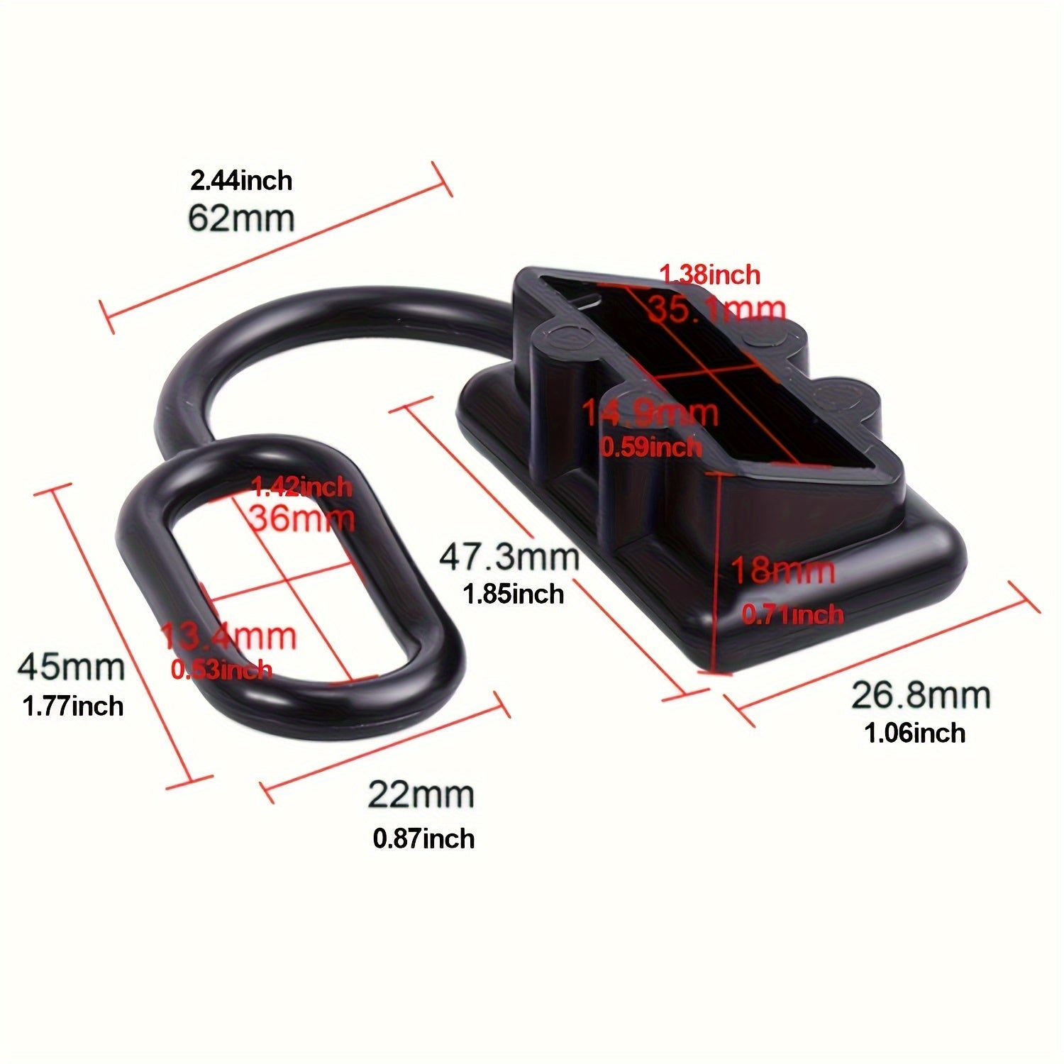 Fundas de goma para tapones Anderson 50A 120A 175A 350A Pack de 2