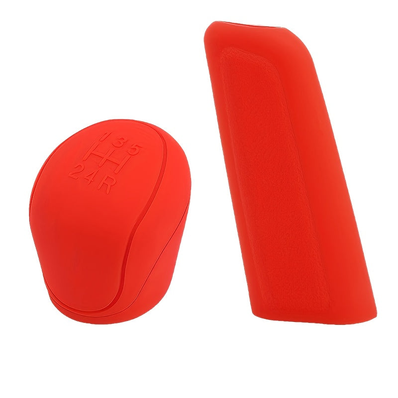 Universal Anti-Slip Silicone Gear Shift Cover for Manual 6-Speed Cars