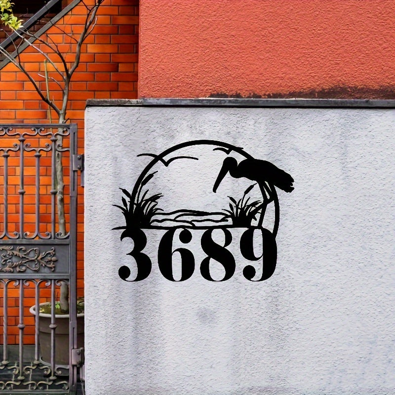 Customizable Baby Birth Announcement Yard Sign Durable Metal Outdoor Decor