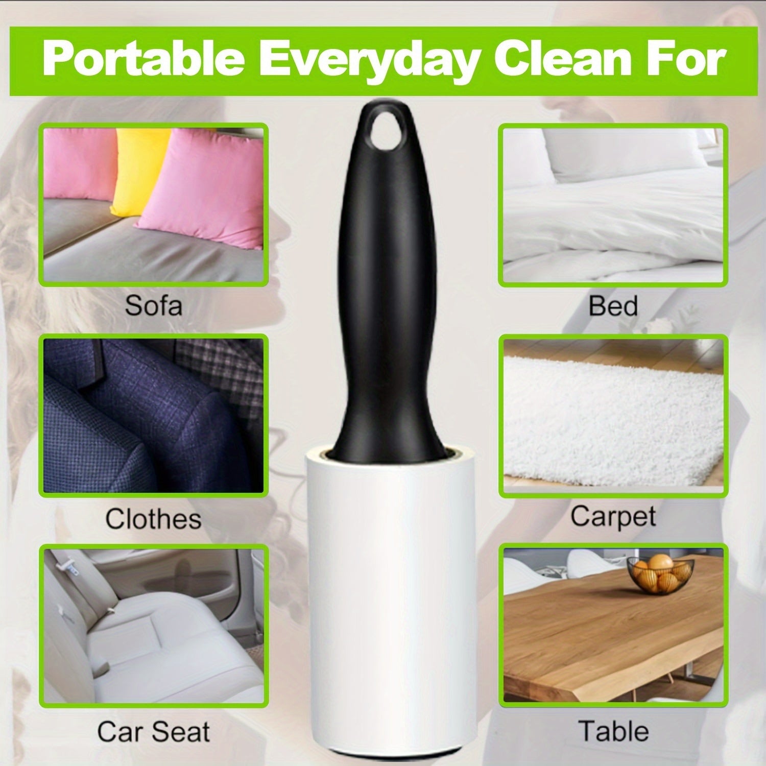 Adhesive Pet Hair Remover Sheets Set of 60 120 240 for Clothes Furniture and Pets