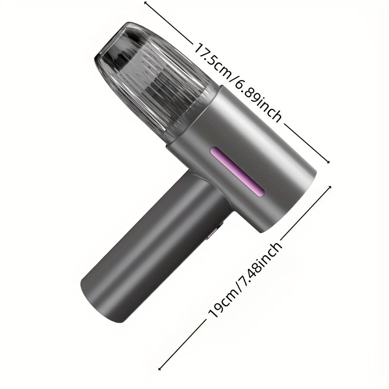 High-Power 74W Cordless Vacuum Cleaner with 4000mAh Rechargeable Battery Quiet 70dB for Cars Homes RVs