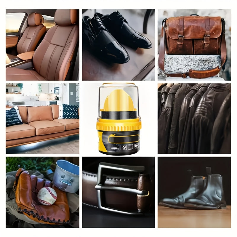 Crema de reparación de plástico negro para el interior del coche, cera para tablero, brillo para neumáticos