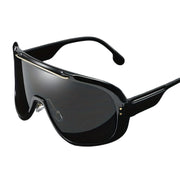 Gafas deportivas de gran montura para hombre con una sola lente, a prueba de viento y polvo, para ciclismo al aire libre, moda y protección ocular