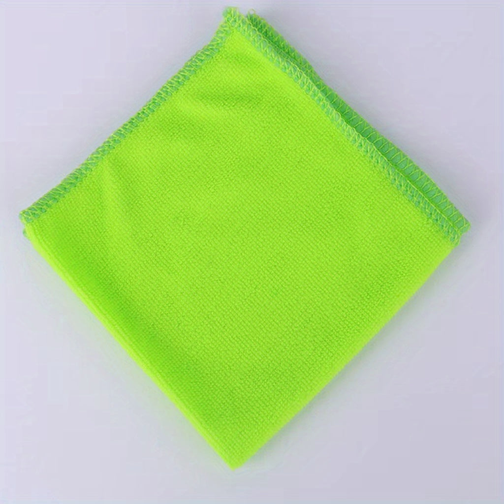 Microfiber Cleaning Cloths Set 30x30cm Soft Absorbent Non-Shedding Space Theme for Kitchen Bathroom Living Room Office