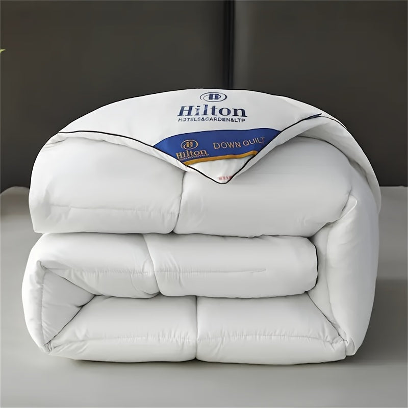 All-Season Ultra-Soft Polyester Comforter for Hotel Bedrooms and Gifts